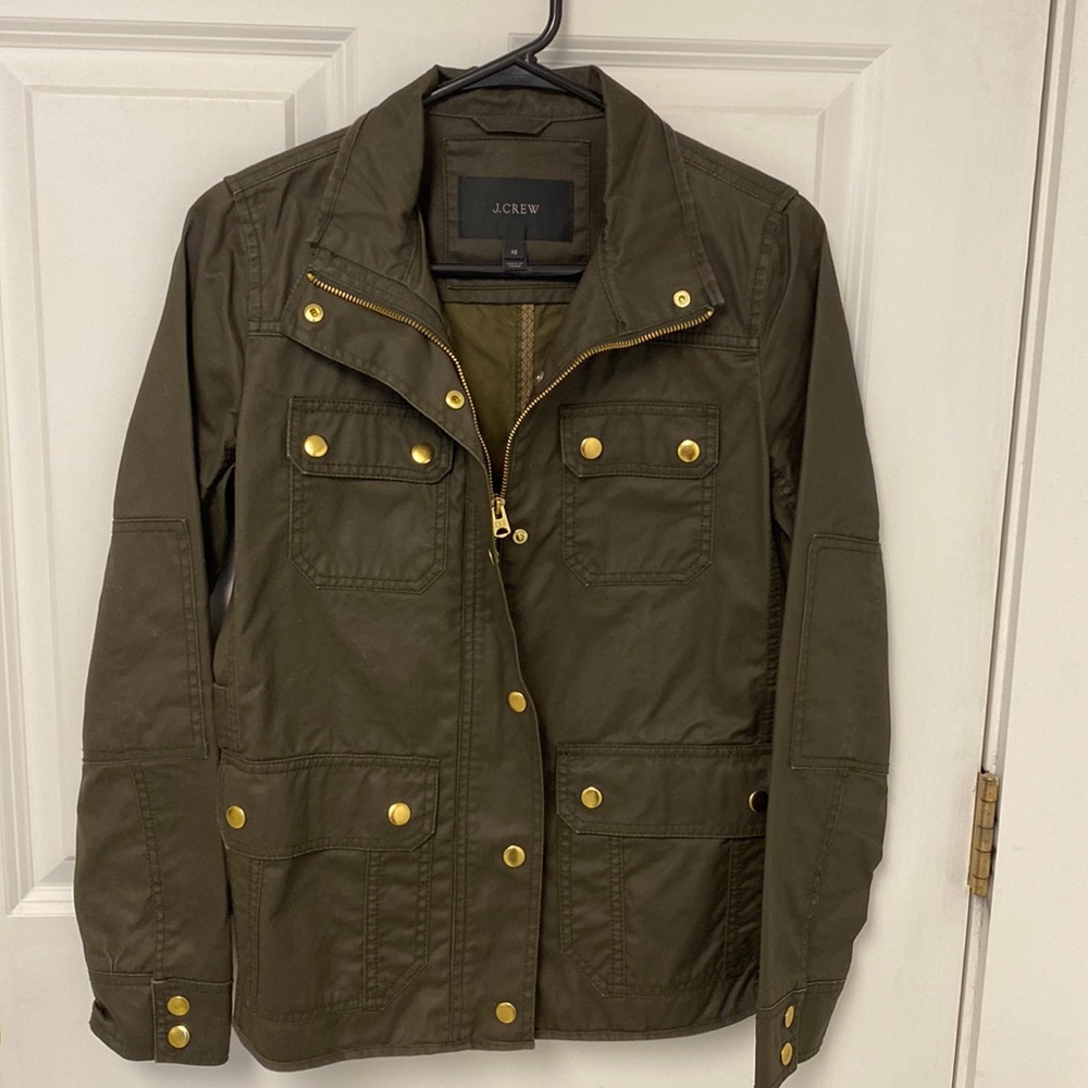 J Crew utility coat Sz XS